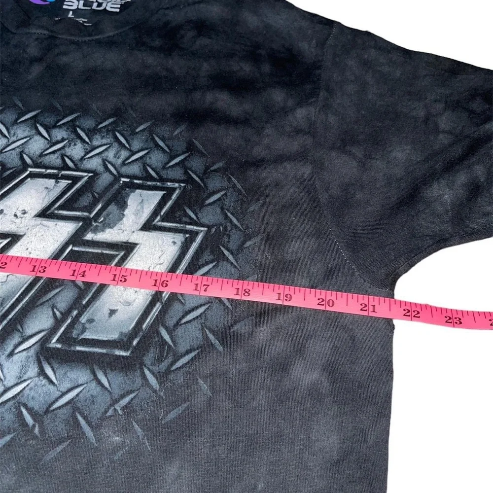Liquid Blue KISS Metal Tie-Dye T-Shirt Size Large - Picture 3 of 4